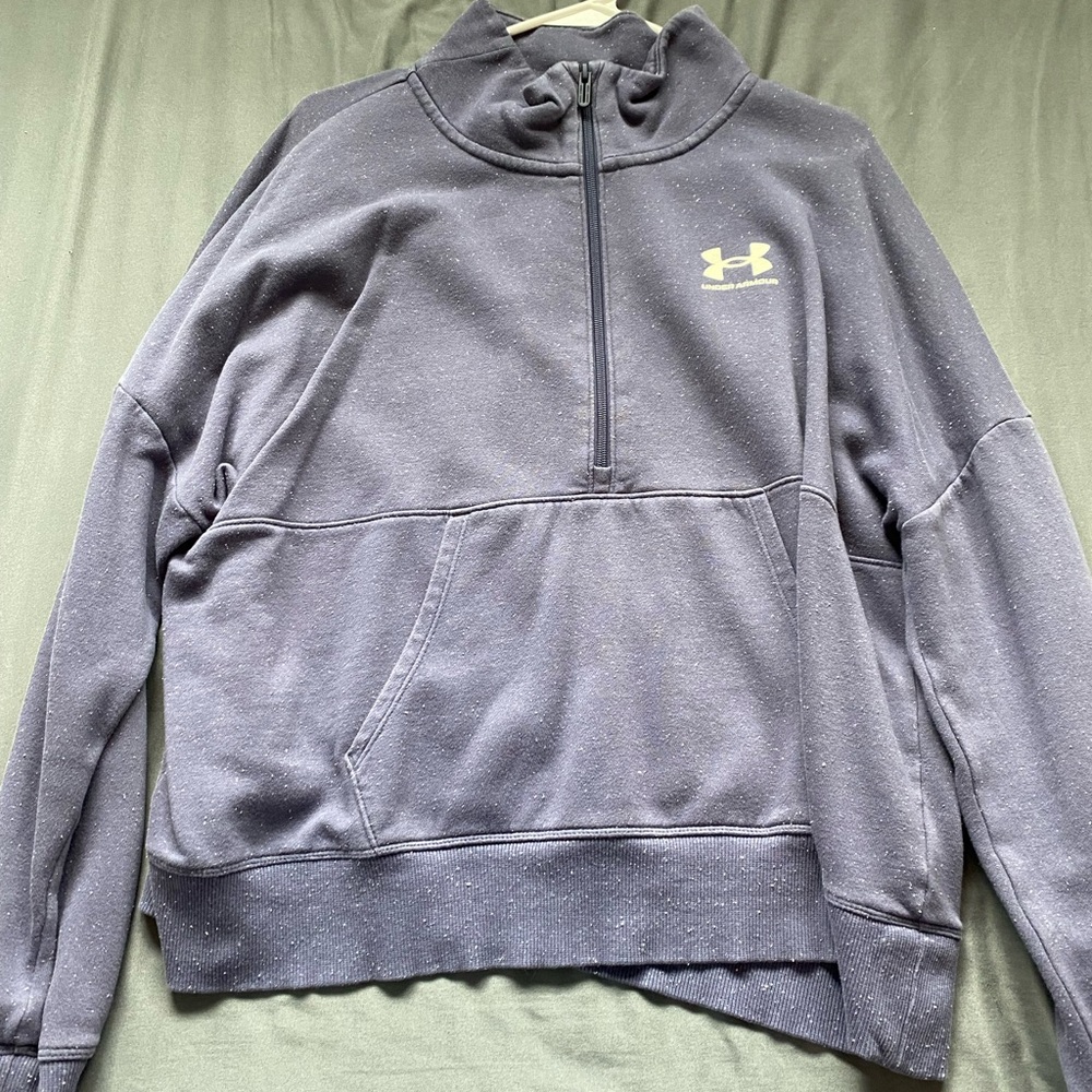 Under Armour Navy Full-Zip Jacket
